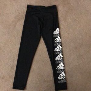 Girls size medium Adidas leggings